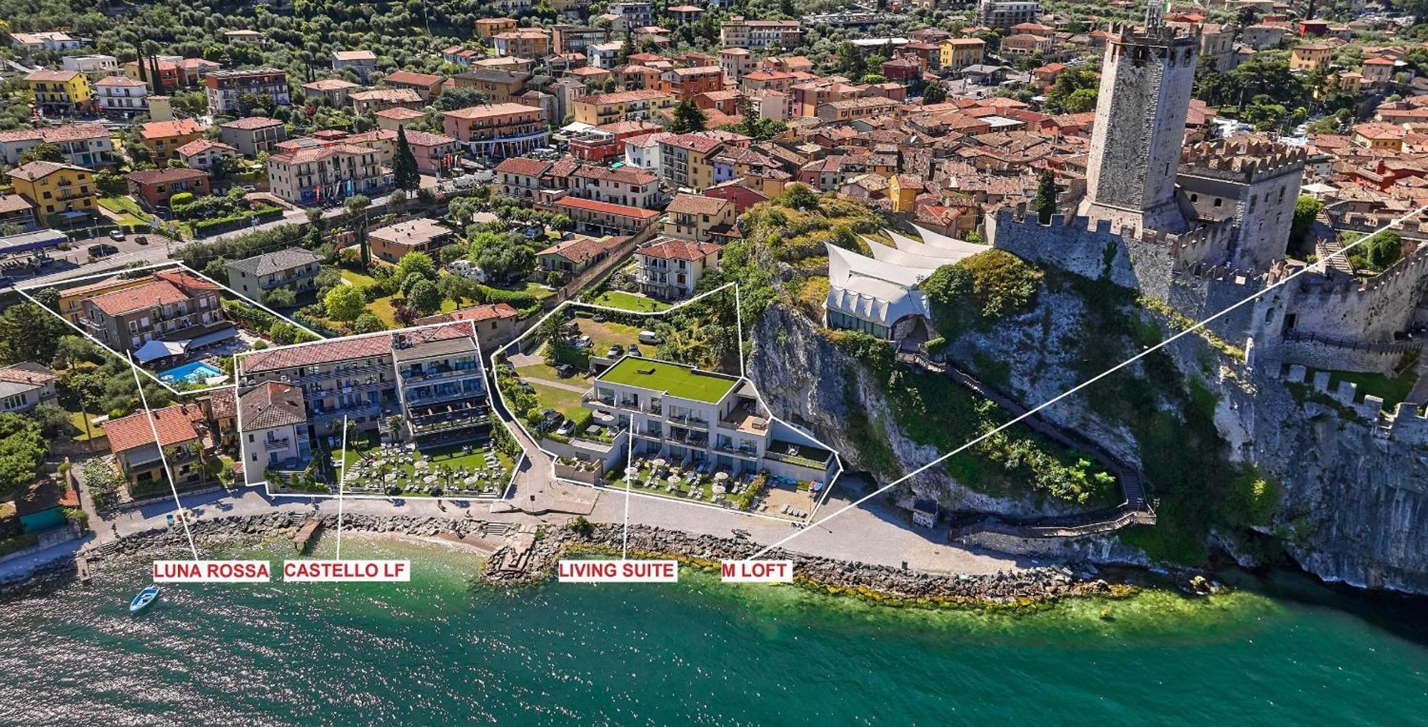 Hotel Luna Rossa (Adults Only) Malcesine Kültér fotó