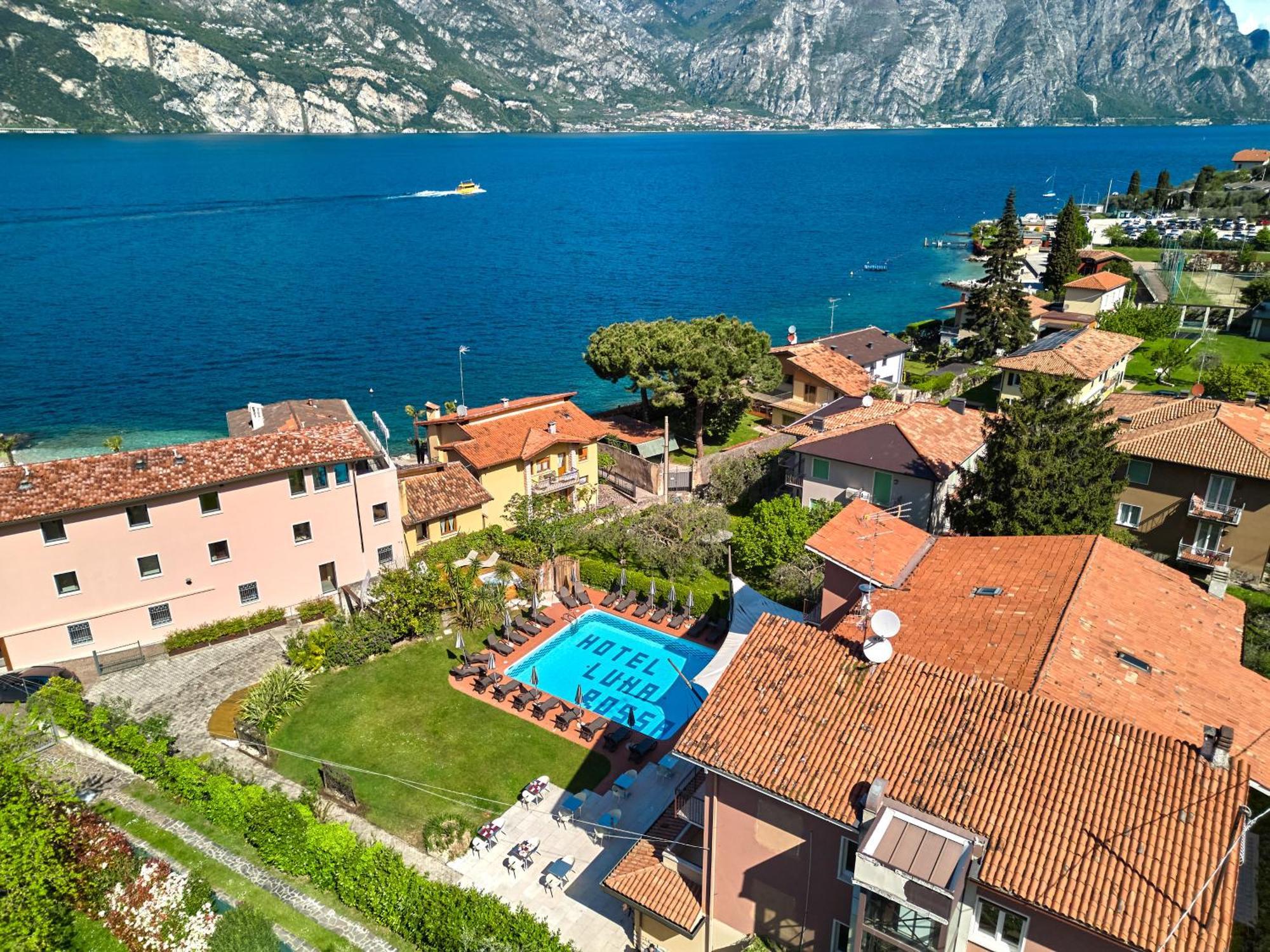 Hotel Luna Rossa (Adults Only) Malcesine Kültér fotó