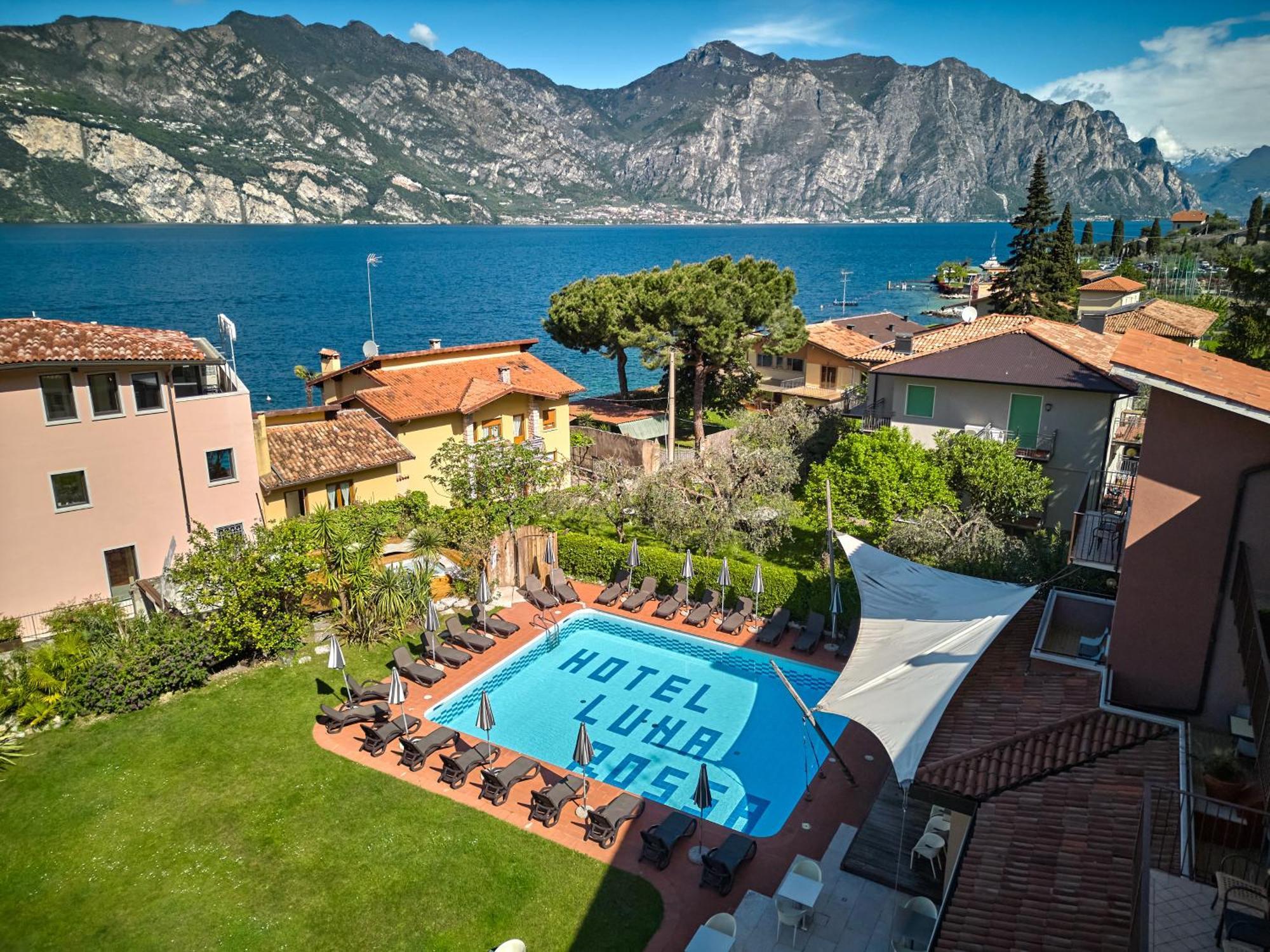 Hotel Luna Rossa (Adults Only) Malcesine Kültér fotó