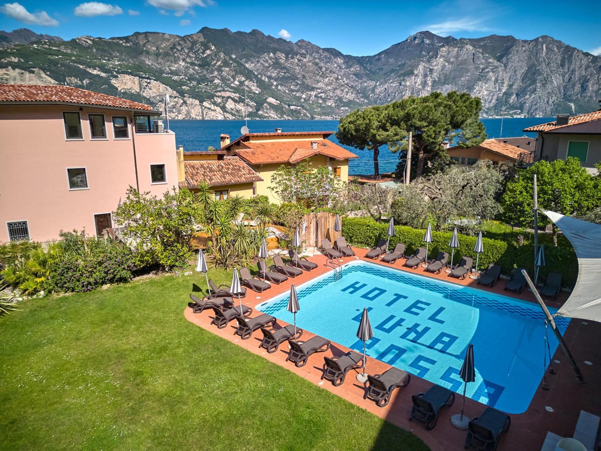 Hotel Luna Rossa (Adults Only) Malcesine Kültér fotó